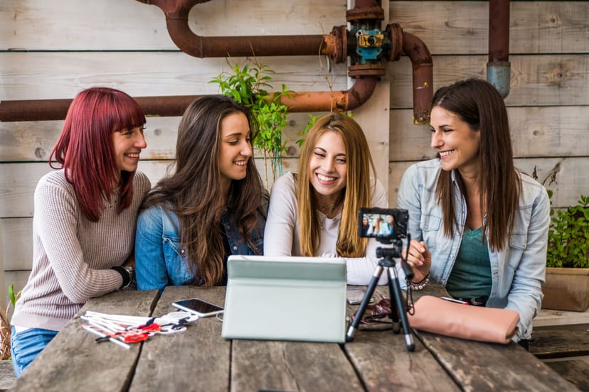 Therapist creating video referrals to enhance visibility and attract clients in their practice.